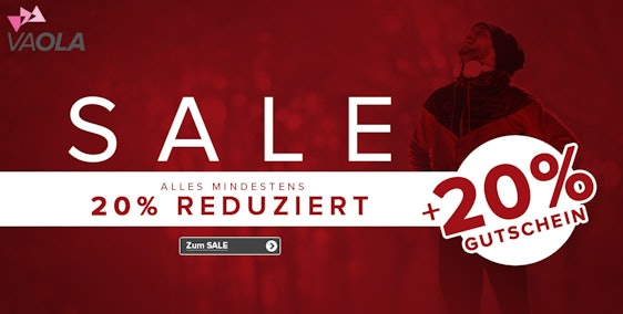 End of Season Sale bei Vaola – 20% zusätzlich durch Gutscheincode