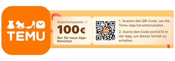 App downloaden und 100€-Coupon-Bundle erhalten 😱 - inkl. kostenlosem Versand, MBW 50€