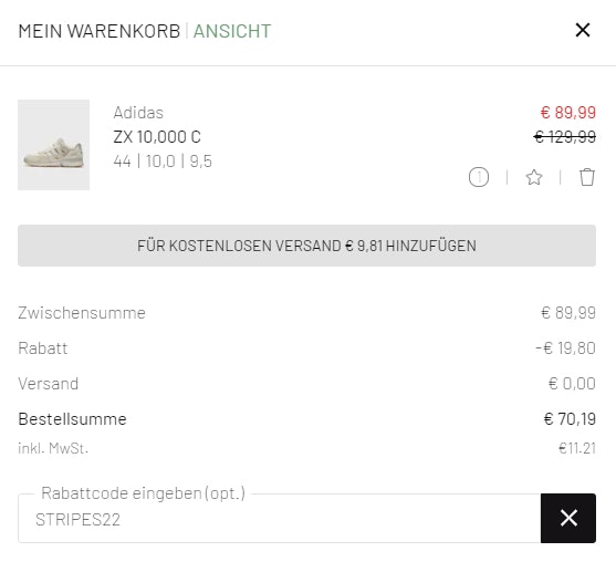 BSTN-Adidas-Flash-Sale-Warenkorb