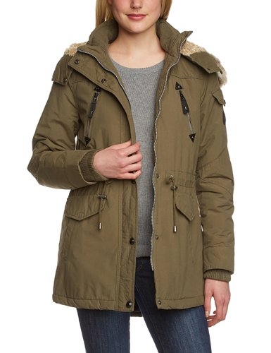 Halifax Traders Damen Langarm Jacke WELLON JKT in grün für 19,36 EUR