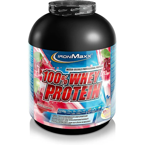 IronMaxx 100% Whey Protein Himbeere 2350g für nur 28,99€ statt 40,09€
