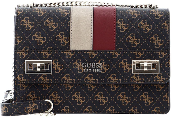 12,00€ auf Guess Katey Convertible Xbody Flap brown multi sparen