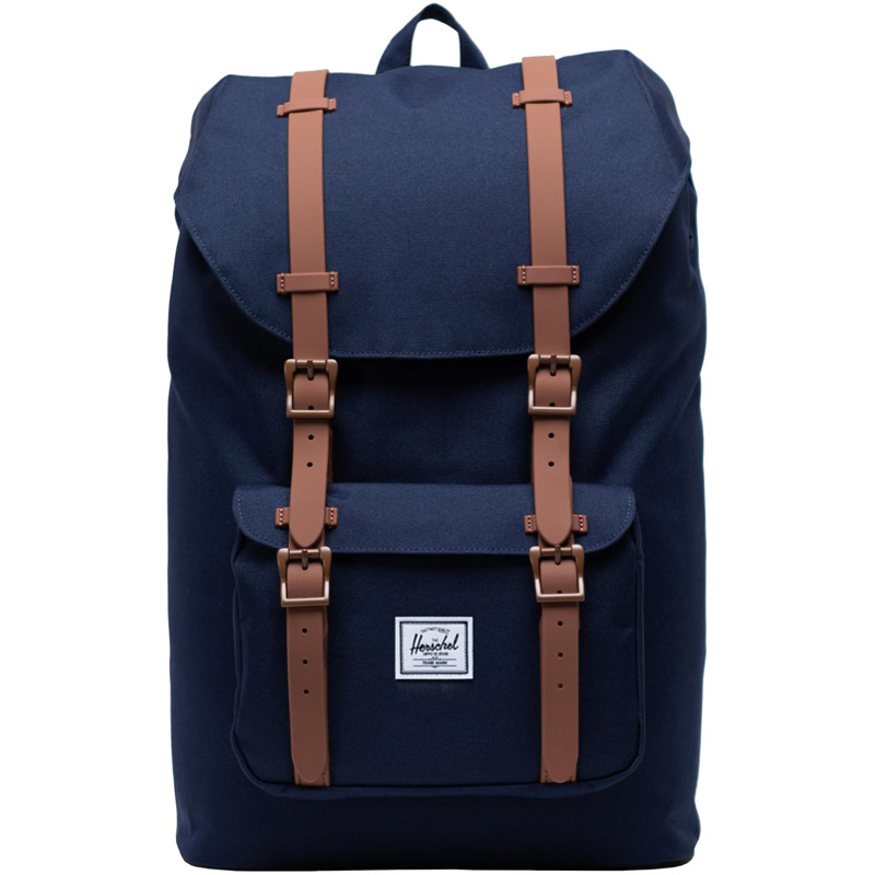 Herschel Little America Backpack Mid-Volume peacoat/saddle brown (2019/2020) mit 17,04€ Ersparnis