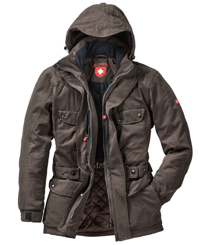 Wellensteyn Motoro für 175€  - Winddichte Jacke mit Kapuze und Taillengürtel