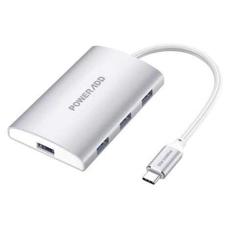 USB 3.0 Type-C Charging Hub, Typ C auf 4 Port USB 3.0 Hub Adapter