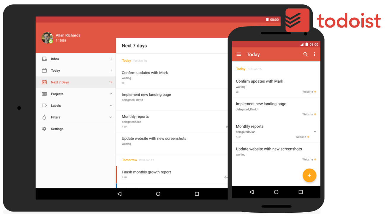 3 Monate Todoist Premium kostenlos - dank Gutscheincode
