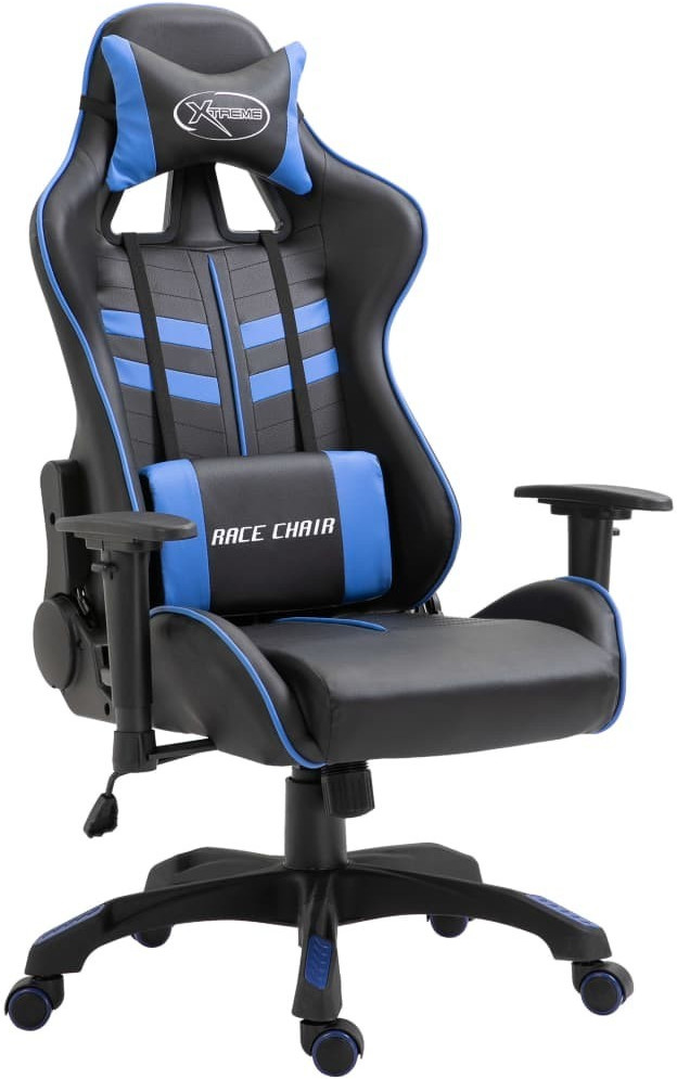 Aktion: vidaXL Gaming-Stuhl blau Kunstleder (20192) für nur 45,64€ statt 132,99€