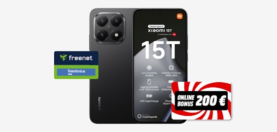Xiaomi 15T » mit 2 x 15GB 5G Telefonica Allnet-Flat nur 14,98€ 🤯