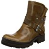 FLY London Damen mok Biker Boots, Braun (Camel), 36 EU 