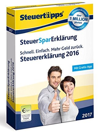 Steuererklaerung online 2017 Steuer Sparerklaerung