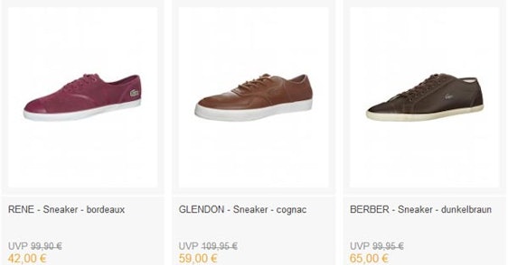 Lacoste Sale in der zalando lounge