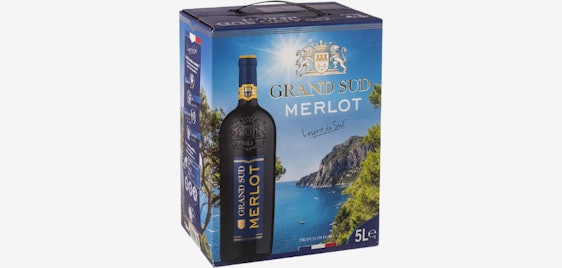 5L Grand Sud Merlot für 14€ – Bag-in-Box Rotwein (trocken)