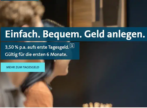 Volkswagen Bank mit 3,5% Zinsen auf Tagesgeld für Neukunden