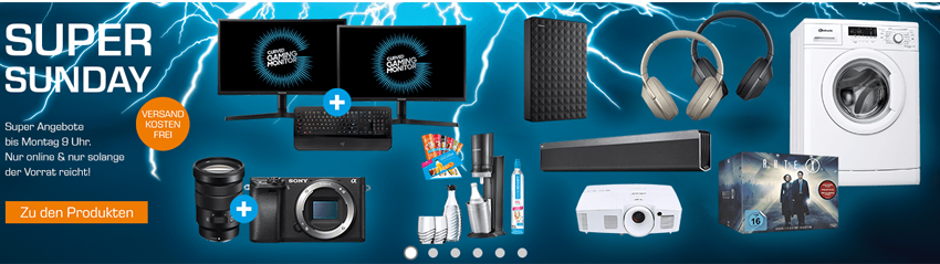 Saturn Super Sunday ab 21.10.2017 - z. B. LG DSH7 Soundbar für 129€