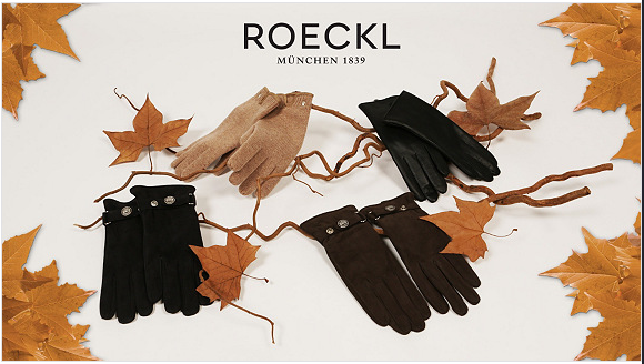Roeckl Nubukleder Handschuhe für 22€ – verschiedene Damen- und Unisex-Modelle zur Auswahl