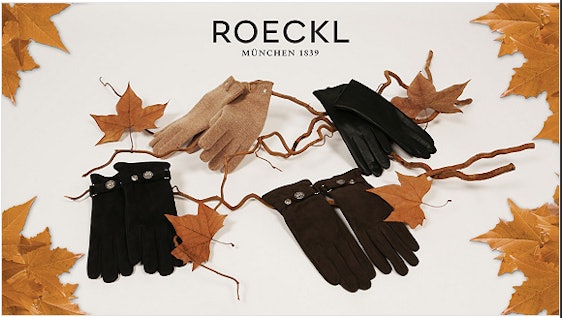 Roeckl Nubukleder Handschuhe für 22€ – verschiedene Damen- und Unisex-Modelle zur Auswahl