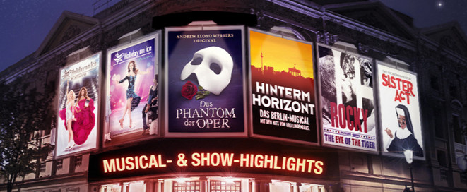 Stage Musical Tickets bei vente-privee - z. B. Das Phantom der Oper in Hamburg ab 47,90€