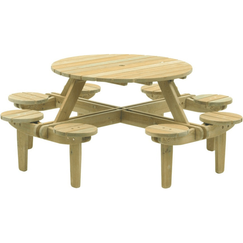 Alexander Rose Farmhouse Picknick-Tisch 8 Sitze Kiefer (FU0938) im Angebot: Nur 324,85€ statt 463,00€