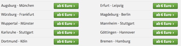 ADAC Postbus - ab 5,10€ durch Deutschland fahren