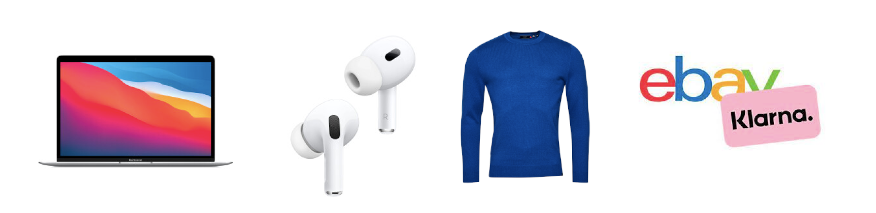 10% Rabatt auf fast alles bei Zahlung mit Klarna bei eBay! 🤩 – z.B. Apple MacBook Air M1 (2020) für 829€