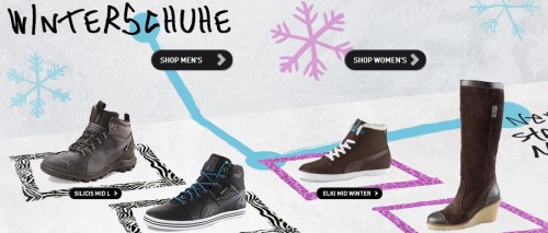 30% Rabatt auf Winterstiefel bei Puma für Damen und Herren *UPDATE*