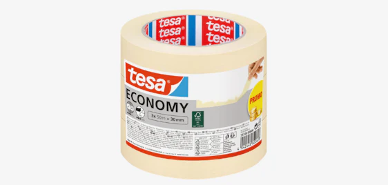 Sicher abkleben! 🎨 tesa Malerband ECONOMY 3er-Pack (50m x 30mm) nur 7€
