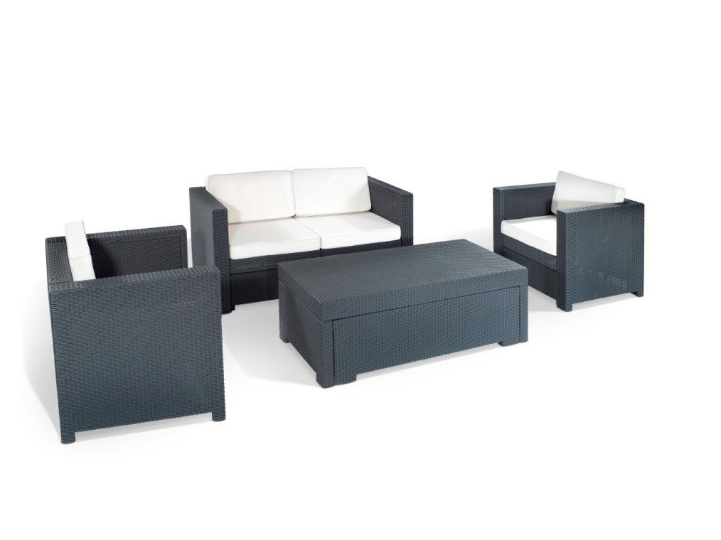 Lounge Set Riviera von Keter Rattanoptik für 269,90 EUR inkl. Versand