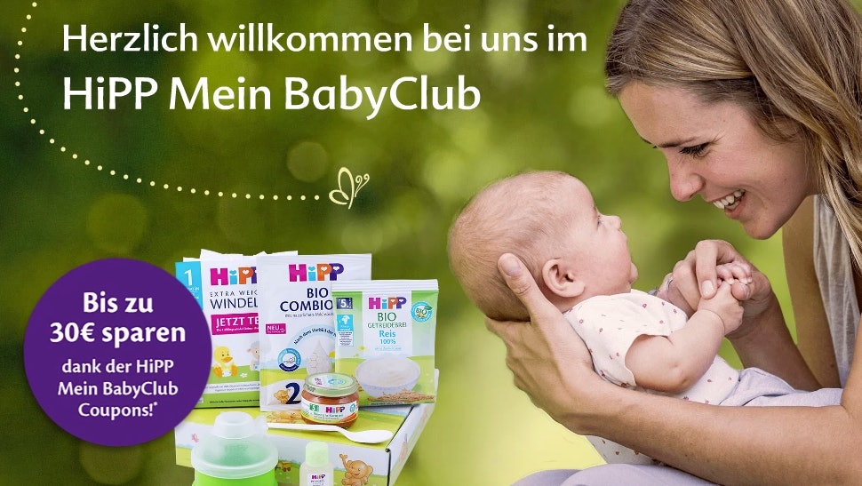 Hipp Babyclub anmelden