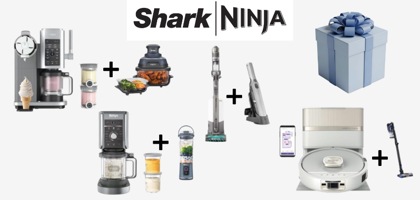 NinjaShark Deals mit GRATIS Zugaben sichern - z.B. Akkusauger oder Airfryer geschenkt 🎁