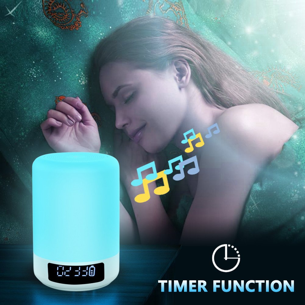 LED Portable Bluetooth Lautsprecher TouchLampe für 13.99 € anstatt 38.99 €