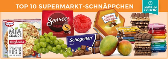 Top 10 Supermarkt Schnäppchen der KW 45 - z. B. 3x Ritter Sport Nussklasse ab 2,22€ 🍫