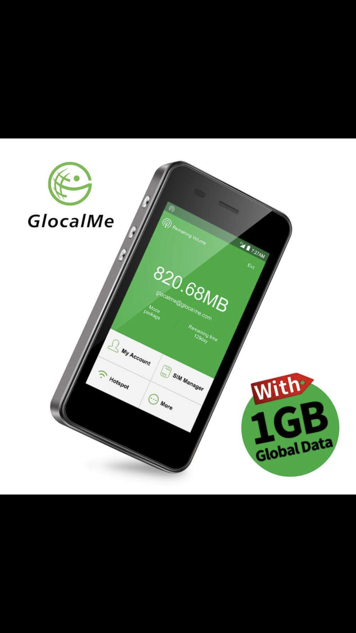 GlocalMe G3 4G LTE mobiler WiFi Hotspot