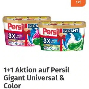 Persil Gigant und Color 1 +1 bei Müller !