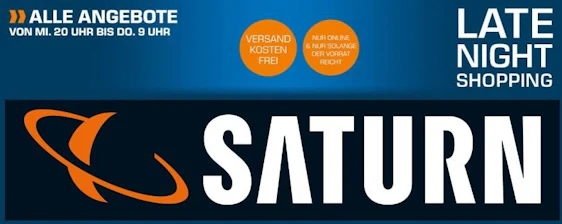 Saturn Late Night Shopping in der Übersicht - z.B. KRUPS XN301T Nespresso Pixie + 100 Kapseln für 119€