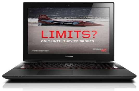 Lenovo IdeaPad Y50-70 für 849€ - 15,6" Notebook mit Full-HD, Core i7-4710HQ, GTX 860M, 16GB RAM, 1TB HDD, beleuchtete Tastatur, Win 8.1