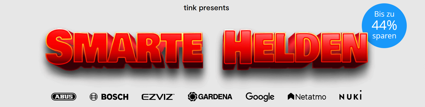 Smarte Helden bei Tink - Nachschub für euer smartes Zuhause, z.B.: Google Nest Audio Set inkl. YouTube Premium + Spotify für 149€