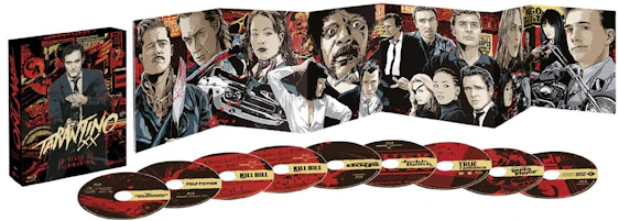 Tarantino XX: 20 Years of Filmmaking für 40€ - 9 Blu-rays u.a. mit Reservoir Dogs, True Romance und Pulp Fiction *Update*