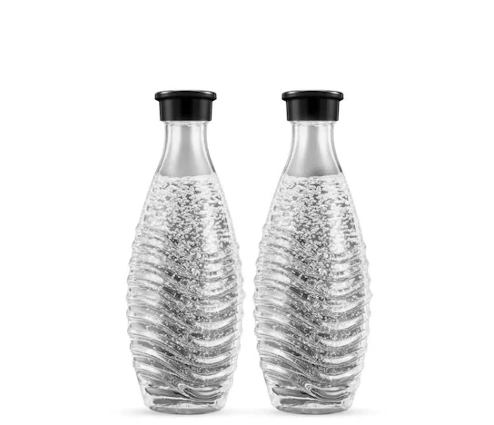 SodaStream Glaskaraffen - 2er Set Wasserkaraffen, 0,7 L für 12,99€(statt 16,24€)