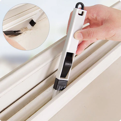 2 In1 Fensternut-Reinigungsbürste Keyboard Home Kitchen Faltbürsten-Reinigungswerkzeug
