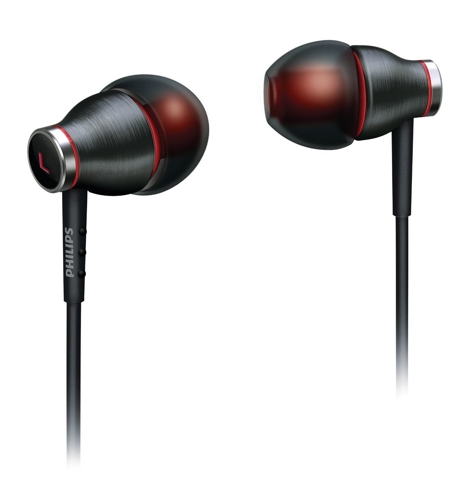 Philips SHE9000 In-Ear Kopfhörer (Metallgehäuse) schwarz/silber für 20€