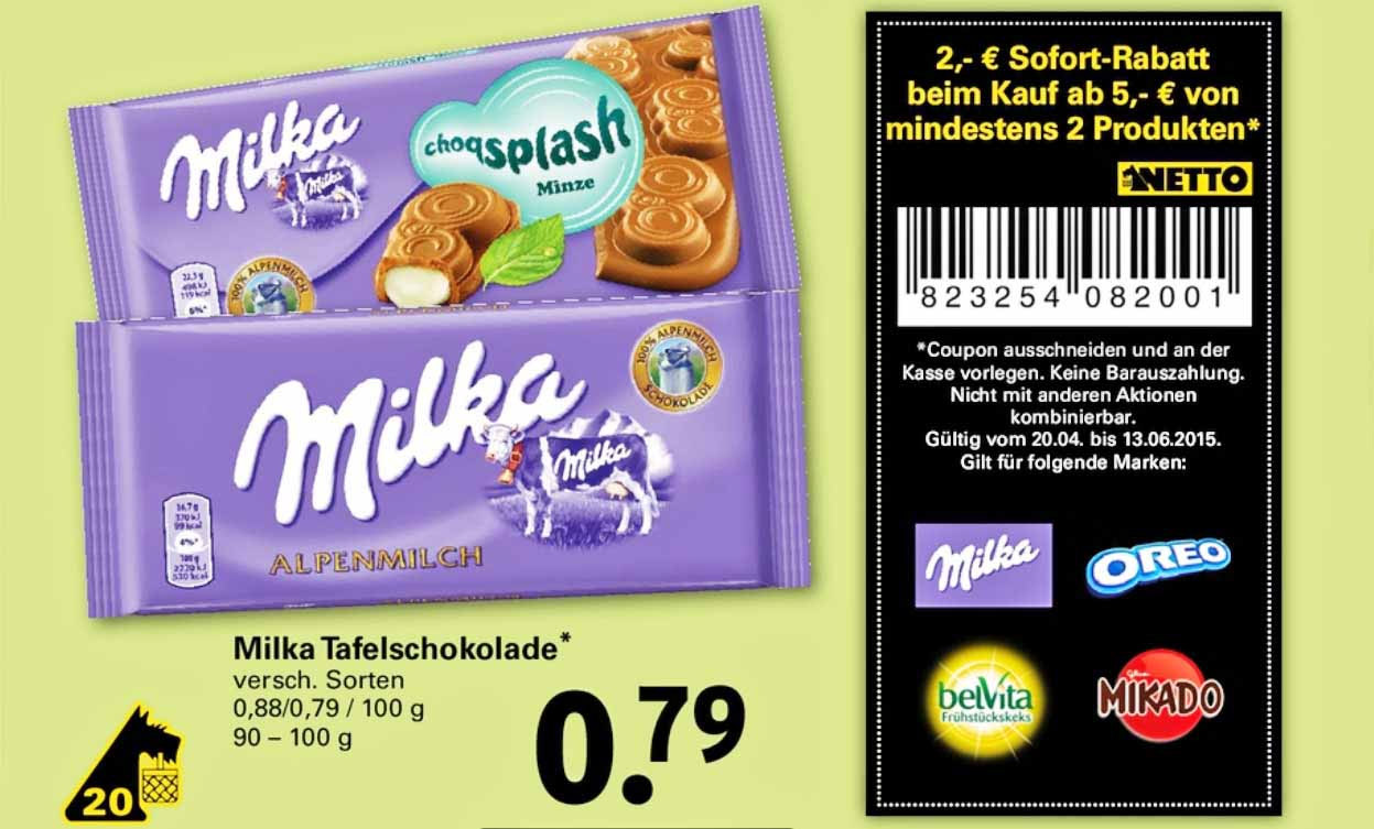 Top 10 Supermarkt Schnäppchen der KW 17 - z. B. 5€ Rabatt bei 30€ MEW bei Netto Markendiscount