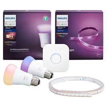 Philips Hue Gaming Starter-Set für 157€ - Smart-Home inkl. Lightbar + Bridge + Light Strip
