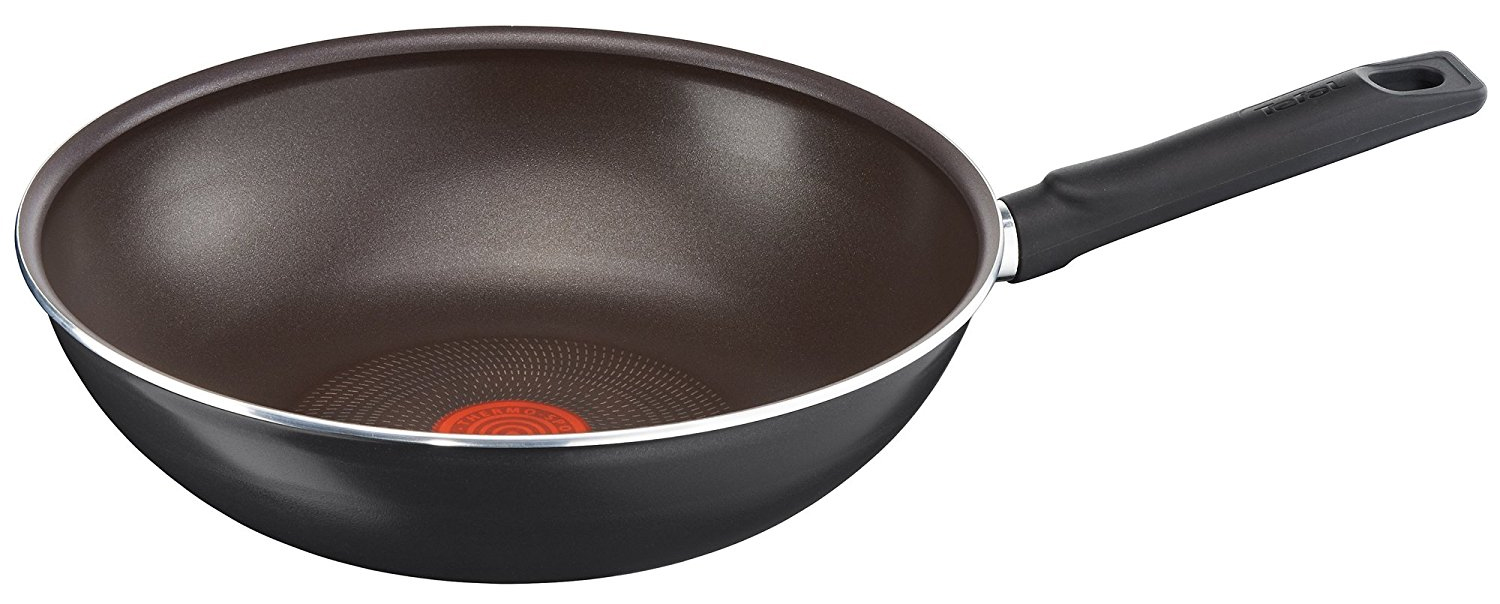 Tefal A16819 Logics für 14€ -  28 cm Wokpfanne mit Thermo-Spot-Technologie