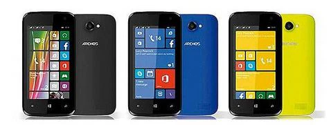 Archos 40 Cesium für 69€ - günstiges Windows-Phone mit 4 Zoll, Dual-Core, 1,3GHz, 512MB RAM und 4GB Speicher - schwarz
