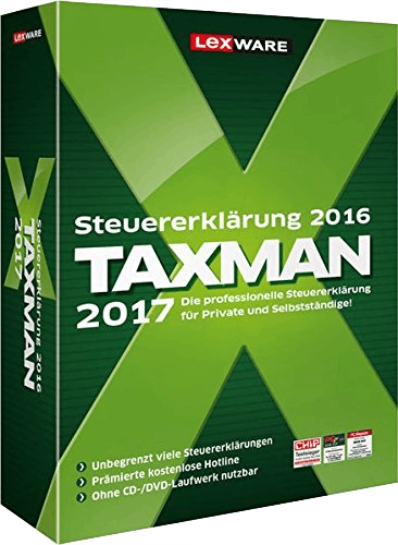 Steuererklaerung online 2017 Taxman