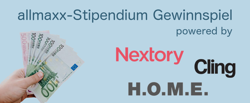 {Gewinnspiel} Stipendium 12 x 300€ oder diverse Abos gewinnen bei Allmaxx !