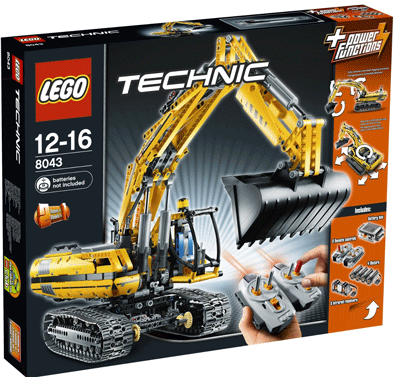 LEGO Technic 8043 für 139€ - Motorisierter Raupenbagger *UPDATE*