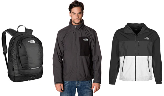 The North Face Produkte in der Zalando Lounge bis zu 70% rabattiert - Vault Rucksack für 23€, Geosphere Regenjacke für 47€ und Atmosphere Funktionsjacke für 55€