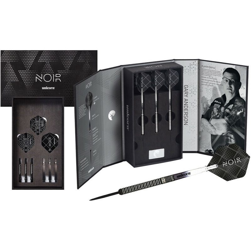 Unicorn Darts Noir Gary Anderson 90% Tungsten Steeltip 25g mit 20% Rabatt