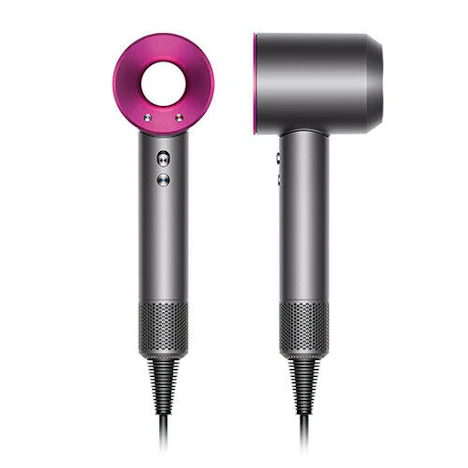 Dyson Supersonic Haartrockner Fuchsia/Anthrazit Zubehör Neuwertig